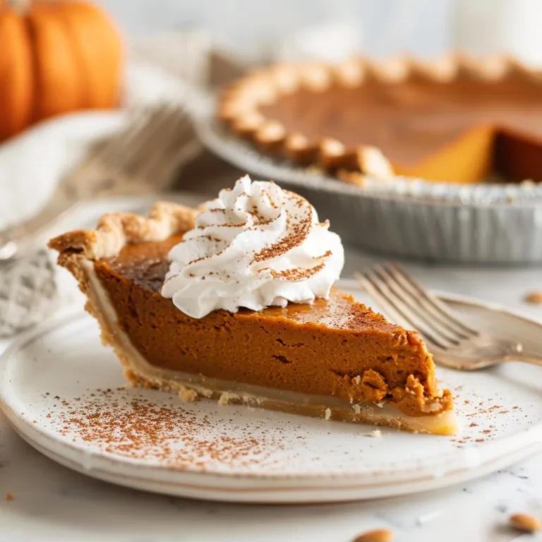 No Bake Pumpkin Pie for Easy Holiday Dessert