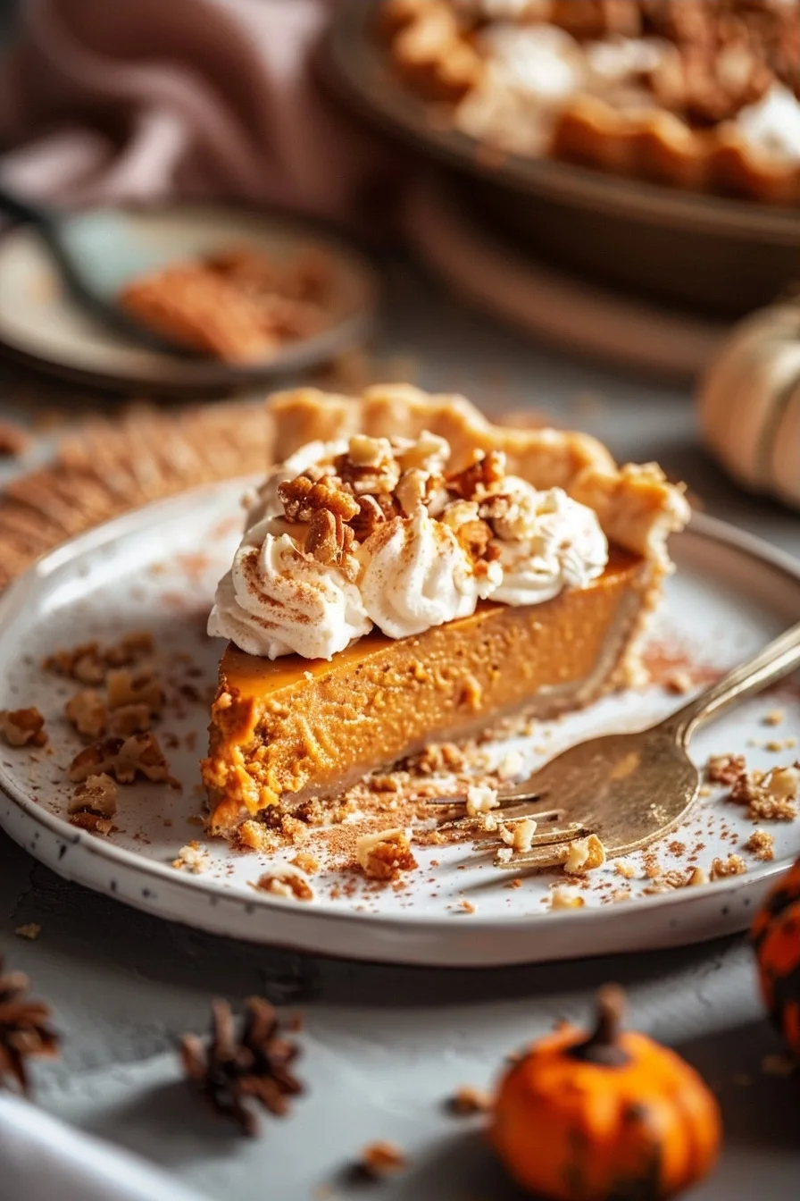 No Bake Pumpkin Pie for Easy Holiday Dessert 4 image 1784839056874