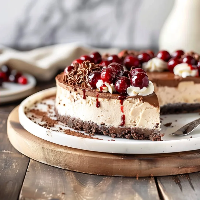 Black Forest Cheesecake: A Rich Decadent Dessert