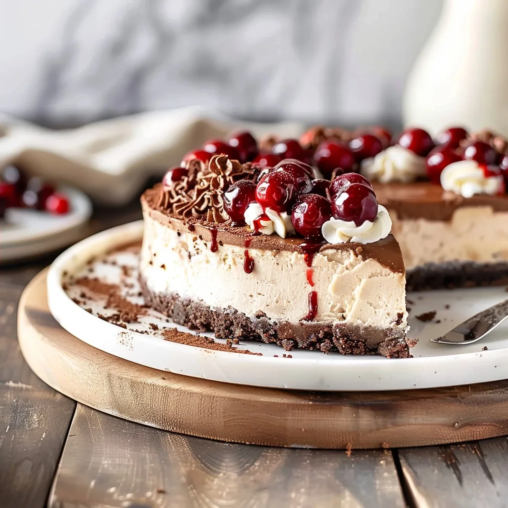 Home 33 Black Forest Cheesecake: A Rich Decadent Dessert