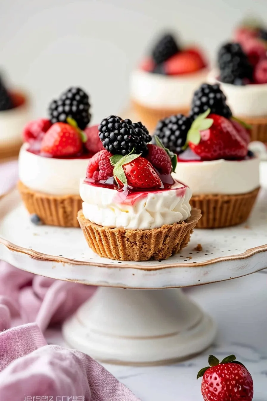 Mini No-Bake Cheesecakes | Sally's Baking Addiction Style 4 image 1784839214890
